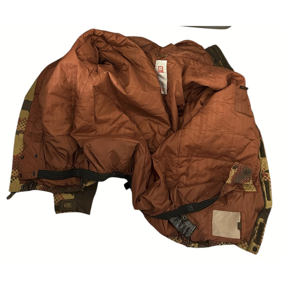 Burton Phantom Snowboard Jacket Hooded Ski Brown Outdoor Men's Size Large - Picture 14 of 16